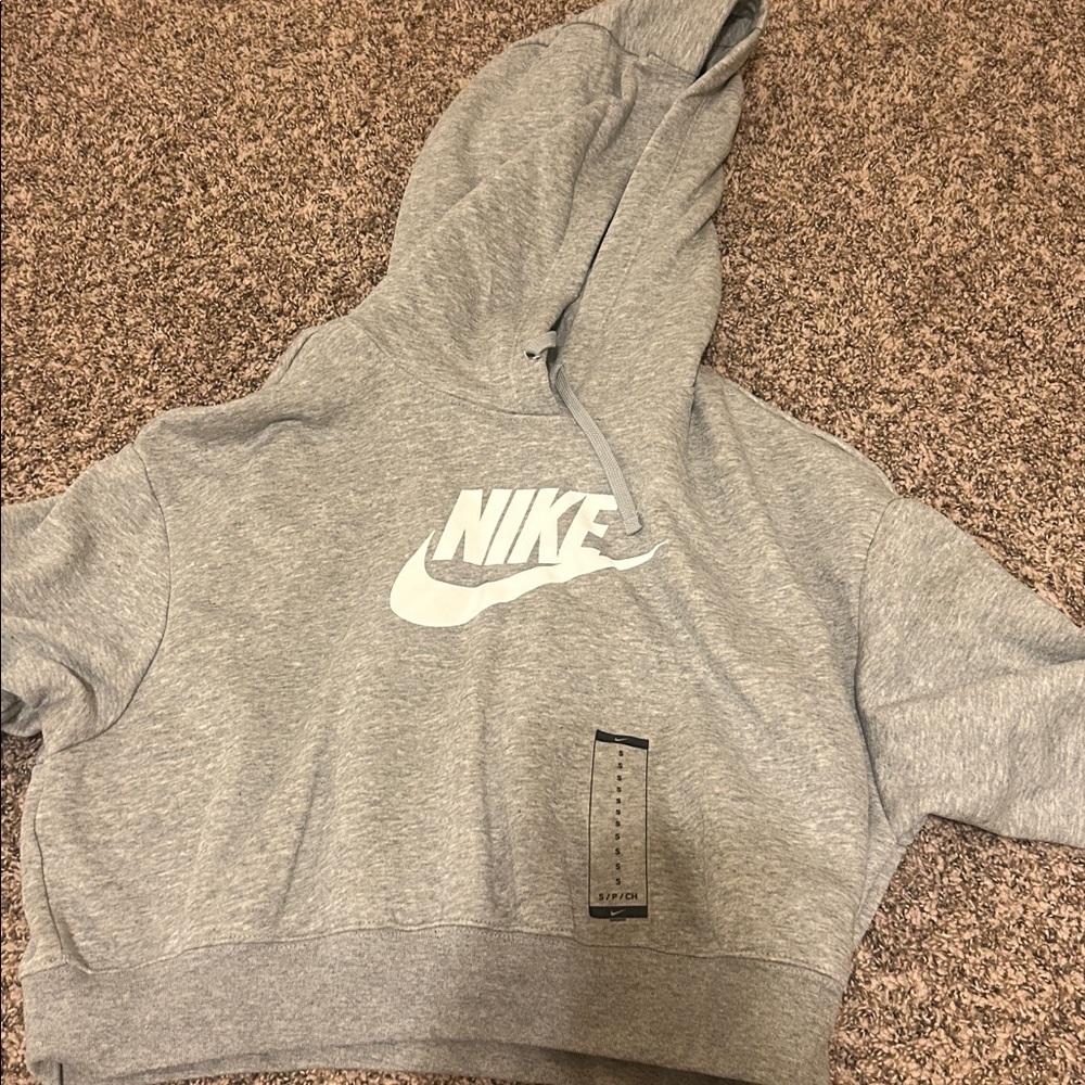 Nwt Nike Heather Gray Hoodie